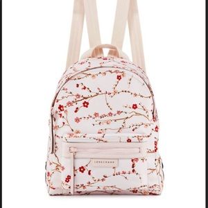 Longchamp rare cherry blossom backpack.